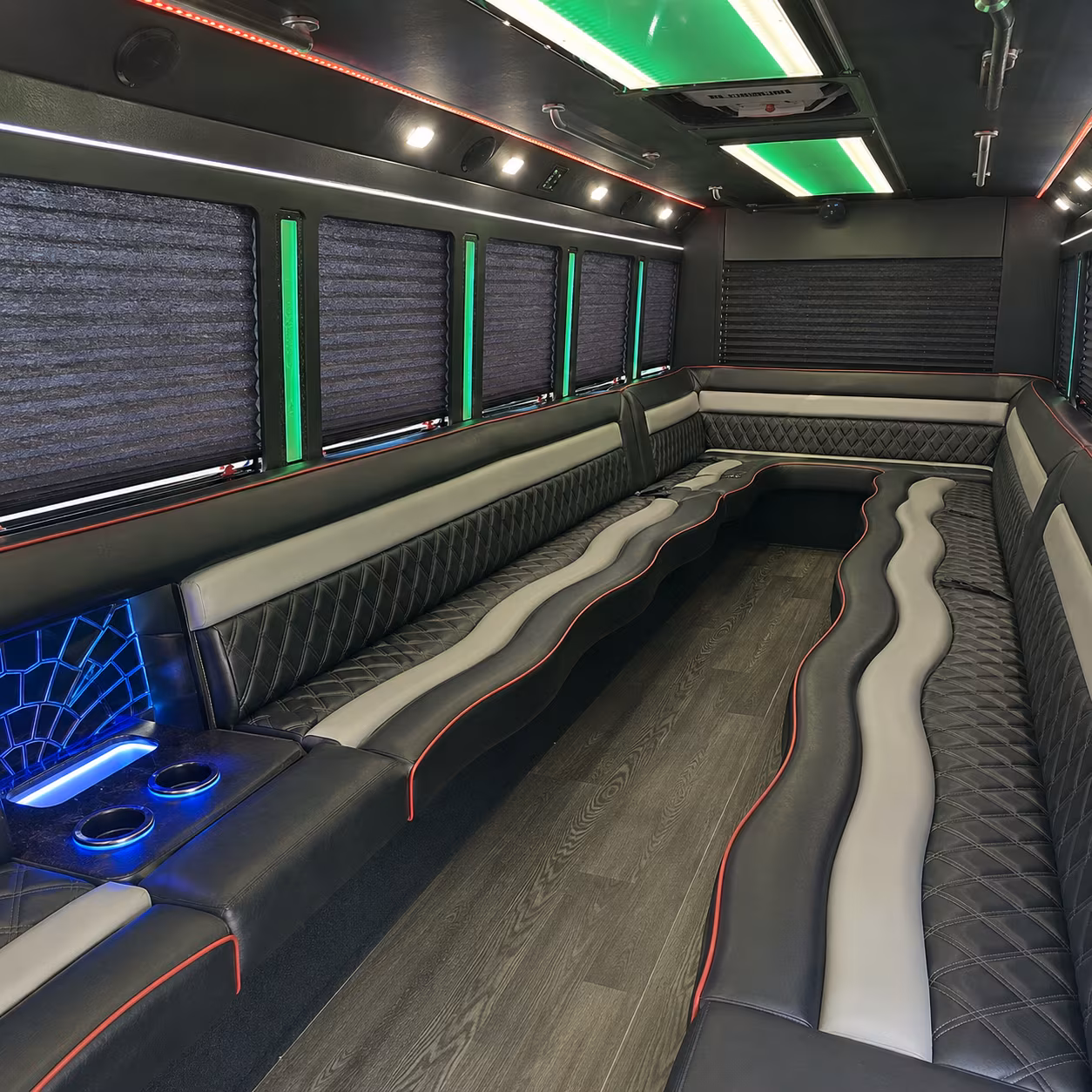 Birmingham birmingham bachelor bachelorette party bus rental party bus exterior