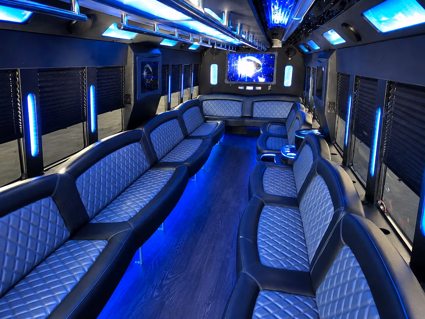 Birmingham birmingham private event party bus rental party bus exterior