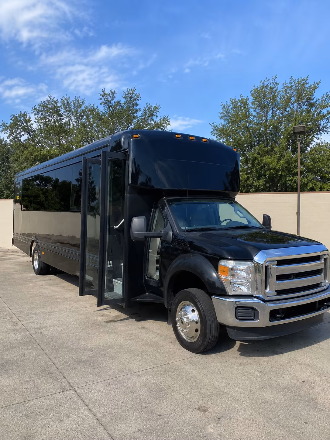 Birmingham birmingham prom party bus rental party bus exterior