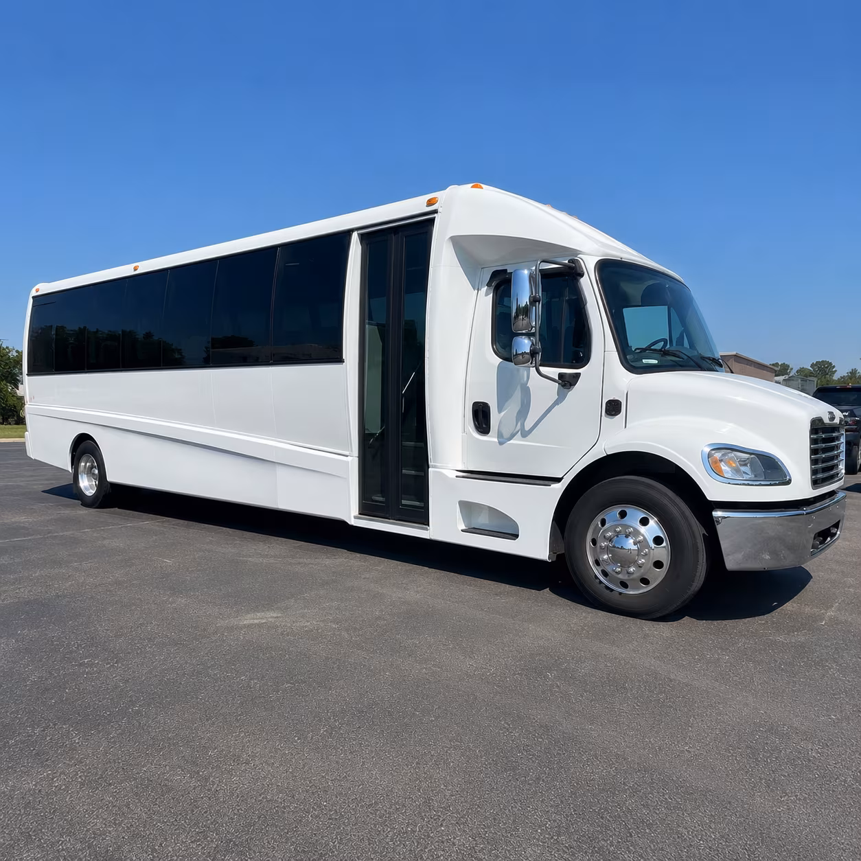 Birmingham birmingham school event bus rental party bus exterior