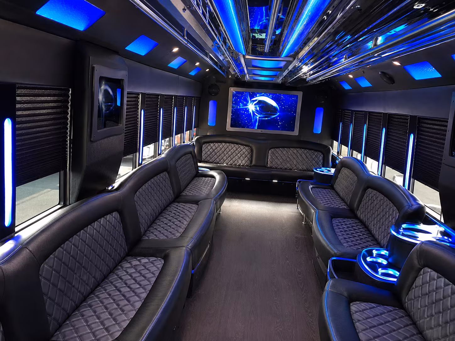 Birmingham birmingham sporting event party bus rental party bus exterior