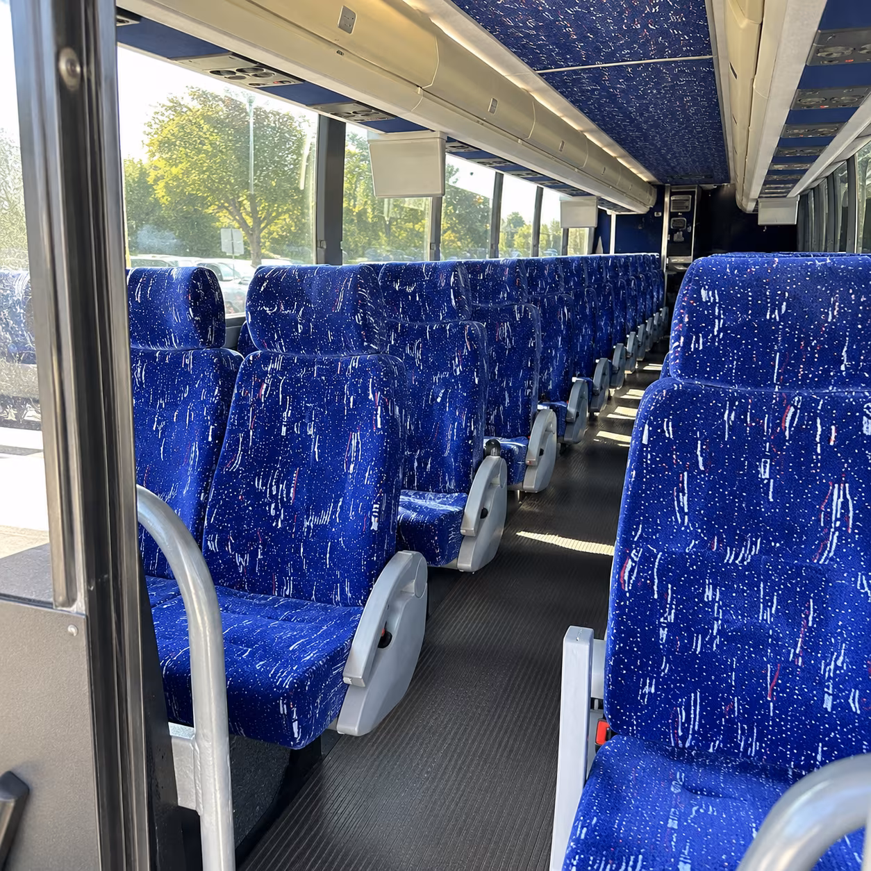 Birmingham Corporate Transportation onboard seating