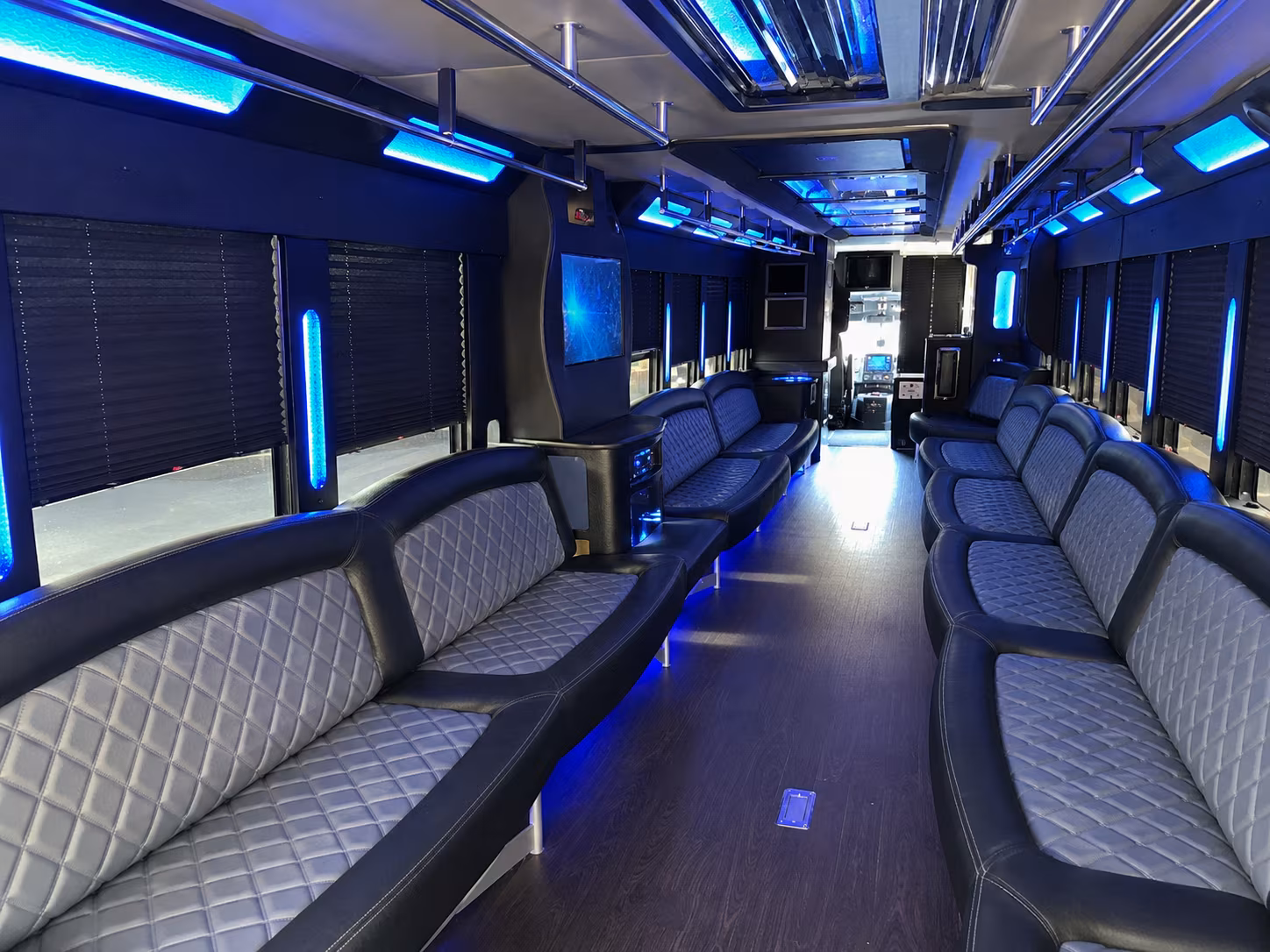 Birmingham Prom & Homecoming Transportation onboard seating