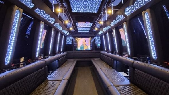 birmingham 25 passenger party bus rental